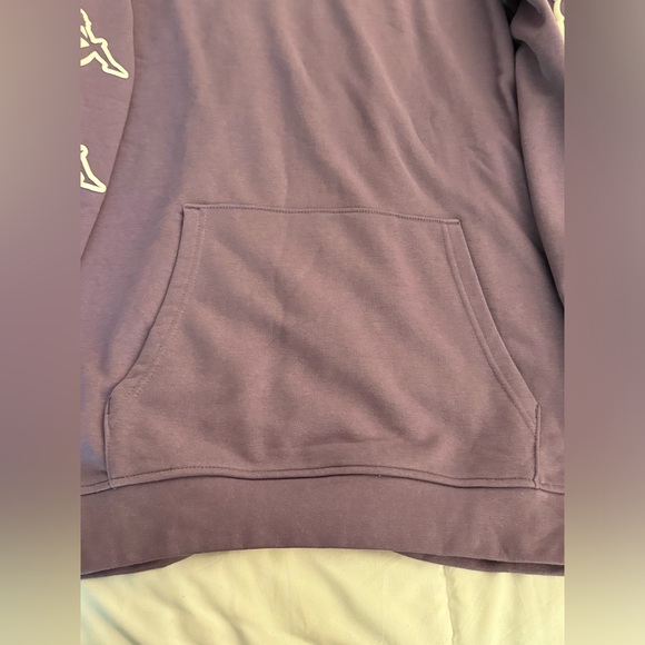 Kappa Logo Avo Hoodie Sweatshirt Purple Beige/joggers - Picture 8 of 11